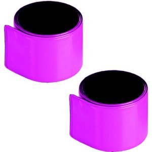 Reflective Snap Bands - Pink