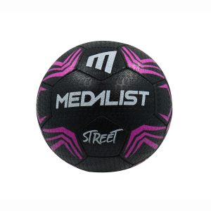 Street Soccer Ball Black / Pink