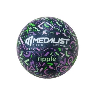 Netball Ripple Purple Lime