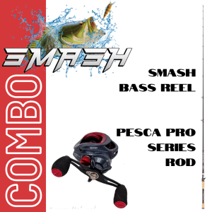 Combo Pesca Smash Bass